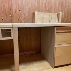 学習机と椅子のセット　再値下げしました
