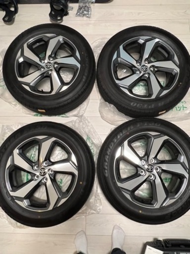 タイヤ　ホイール　車　トヨタ純正　4本セット