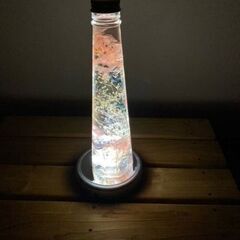 ハーバリウム（台座照明付き）の画像