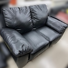 J1673 ニトリ NITORI 2人掛け合皮ソファ ハイバックソファ 新品参考