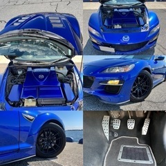 マツダRX8 MT6タイプ S 車検:令和5年10月 🔹Work１７インチアルミ MAZDA SE3Pの画像
