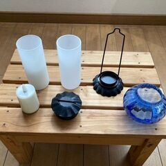 ガラスキャンドルe.t.cの画像