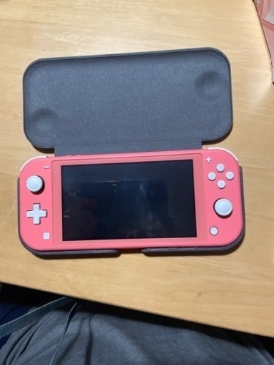 SwitchLITE コーラル ケース付き