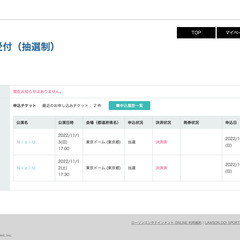 【電子チケット】11/12(土)17:30開演　NiziU Li...