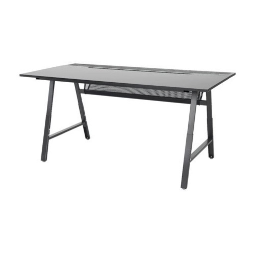 【新品未開封品】ＩＫＥＡ/イケア　UTESPELARE/ウーテスペラレ　ゲーム用デスク160x80 cm　ブラック