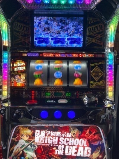パチスロ実機 学園黙示録 HIGH SCHOOL OF THE DEAD