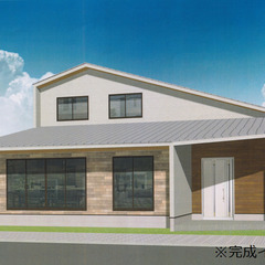 住宅の構造見学会・餅投げ