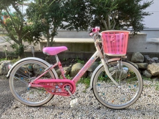 429、【良品】ジュニアサイクル女の子20インチ(ブリヂストン)