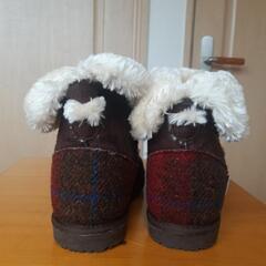 「値下げ」未使用　女性用Sサイズ　ムートンブーツ　の画像