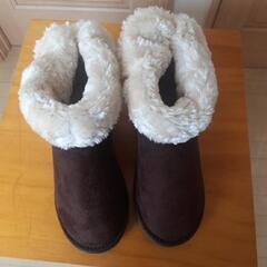 「値下げ」未使用　女性用Sサイズ　ムートンブーツ　の画像