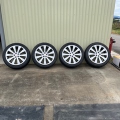 値下げ　　スタッドレス215/45/18：7JJ中古品