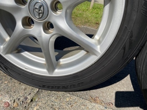 エスティマ 50系　トヨタ純正ホイール　17インチ 7J +50 PCD114.3 5穴 215/55R17　 タイヤホイールセット　