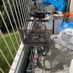 ブリヂストン電動付き自転車の画像