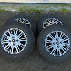 スタッドレスタイヤ　145/80R13　ホイール付き