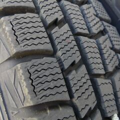 スタッドレスタイヤ　145/80R13　ホイール付きの画像