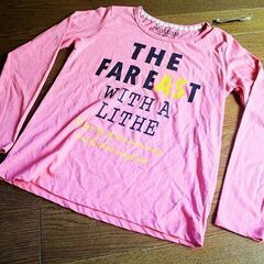 PROSAISM 長袖Tシャツ ピンク M 新品未使用品タグ付きの画像