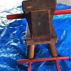 レトロ/子供用木馬/フィンランド製の画像