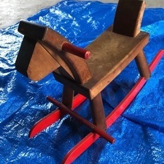 レトロ/子供用木馬/フィンランド製