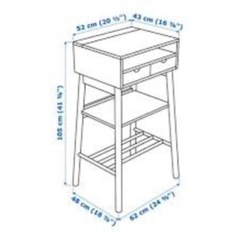 【極美品】IKEA KNOTTEN スタンディングデスク　の画像