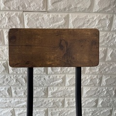 アンティーク　折りたたみイス　2個セットの画像