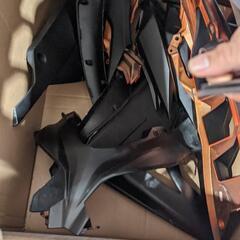 カワサキ ニンジャ250 EX250L カウルセット 割れありの画像