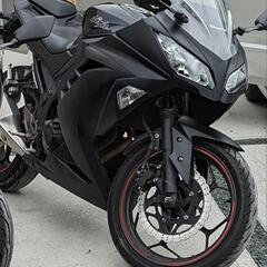 カワサキ ニンジャ250 EX250L カウルセット 割れありの画像