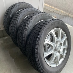 軽自動車用アルミ付スタッドレスの画像