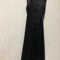レディースM相当 パーティドレス フォーマル 黒 美品の画像