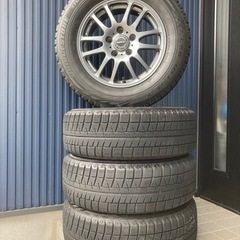 【取引決定しました】【中古】スタッドレスタイヤ・アルミホイール セット　205/65R15