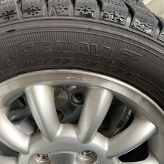 軽自動車用アルミ付スタッドレスタイヤ値下げしました。の画像