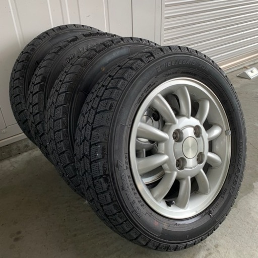 軽自動車用アルミ付スタッドレスタイヤ値下げしました。