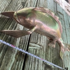値下げ　魚の置物の画像