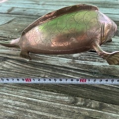 値下げ　魚の置物の画像