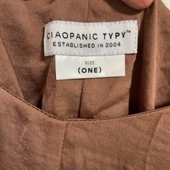 CIAOPANIC TYPY サテン生地キャミワンピースの画像