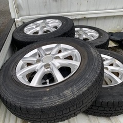 軽自動車　スタッドレス　タイヤ　アルミホイール145R12 PC...