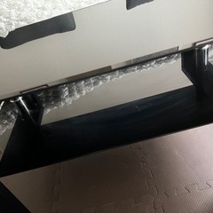 お届け可能！ガラス　ローテーブルの画像