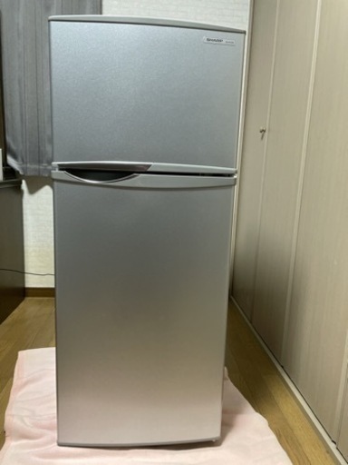 シャープ2ドア冷蔵庫　SJ-H12W