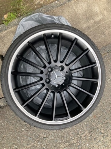 ベンツ　AMGタイヤ　ホイール　19インチ　C63 W204 4本セット　値下げ交渉歓迎