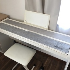【お取引き中です】korg コルグ B1 電子ピアノ 88鍵盤 ホワイト ヤマハ ローランドの画像