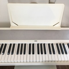 【お取引き中です】korg コルグ B1 電子ピアノ 88鍵盤 ホワイト ヤマハ ローランドの画像