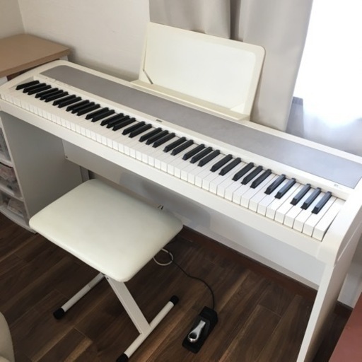 【お取引き中です】korg コルグ B1 電子ピアノ 88鍵盤 ホワイト ヤマハ ローランド