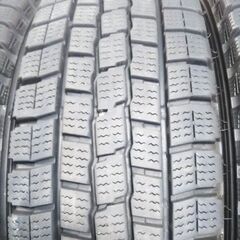 冬 トラック用 ダンロップ ＳＰ ＬＴ０２ スタッドレス【富山】１９５／７５Ｒ１５ 109/107L LT トヨエース アトラス ハイエース 中古4本 15インチの画像