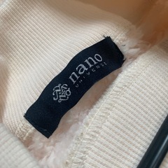 【お譲り先決まりました】nano・universe ボアトレーナーの画像