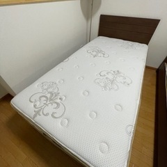 【値下げ】【クリーニング済】ベッド一式　空寝（クーネル）