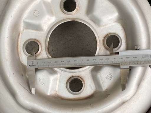 2003空冷ビートル純正鉄ホイール