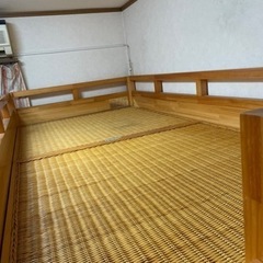 【お譲り先決定】差し上げます。まだまだ使えるハイベッドの画像