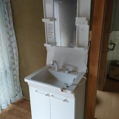 セット売り 洗面化粧台 洗面台 混合水洗 シャワー付き  KEシ...