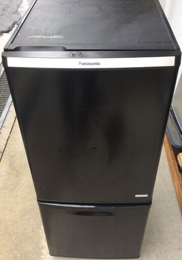 【RKGRE-983】特価！Panasonic/138L 2ドア冷凍冷蔵庫/NR-BW148C-K/中古品/2015年製/当社より近隣無料配達