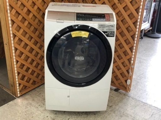 【愛品館江戸川店】日立11.0Kgドラム式洗濯乾燥機（2018年製）お問合せID：142-030693-007