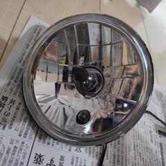 【ジャンク】バイク用ヘッドライト